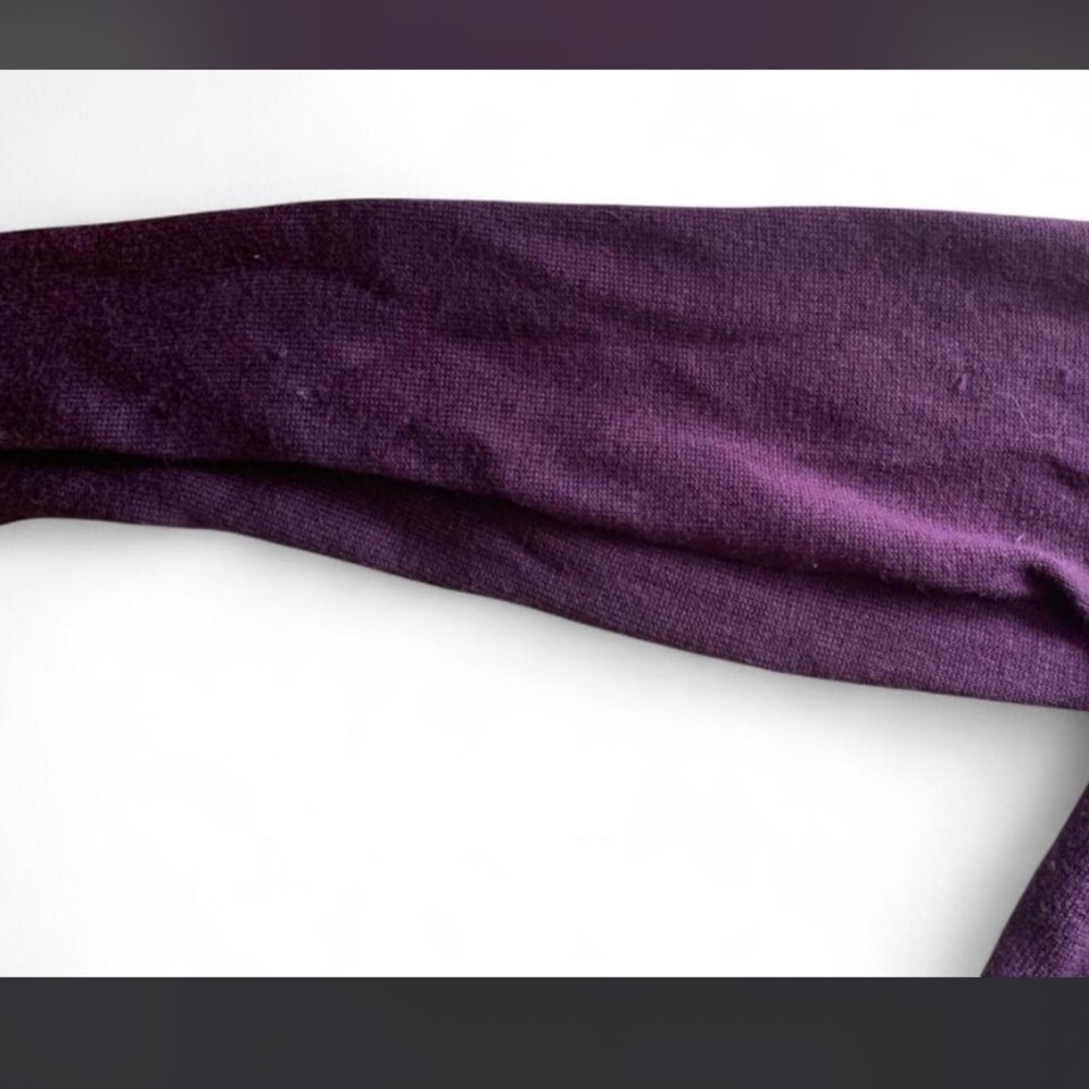 Banana Republic Deep Purple Women's Cardigan Sz small - Picture 3 of 6